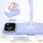 IPhone 17 Pro Max Lavender Silicone Cover - Image 6