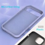 IPhone 17 Air Lavender Silicone Cover - Image 3