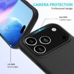 IPhone 17 Pro Max Black Silicone Cover - Image 2