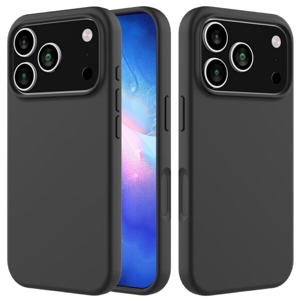 IPhone 17 Pro Black Silicone Cover