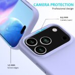 IPhone 17 Pro Max Lavender Silicone Cover - Image 2