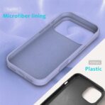 IPhone 17 Pro Max Lavender Silicone Cover - Image 4