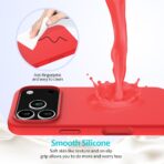 IPhone17 Pro Max Red Silicone Cover - Image 2