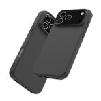 iPhone 17 Pro Soft Matte Black TPU Case – Large Camera Cutout – Shockproof Slim Cover - Image 2