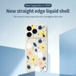 Iphone 17 Pro Max Colorful Floral Blue Leaves Cover - Image 7