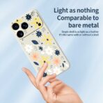 Iphone 17 Pro Max Colorful Floral Blue Leaves Cover - Image 5