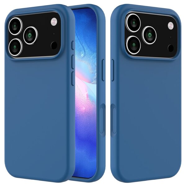 IPhone 17 Pro Max Blue Silicone Cover