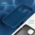 IPhone 17 Pro Max Blue Silicone Cover - Image 5